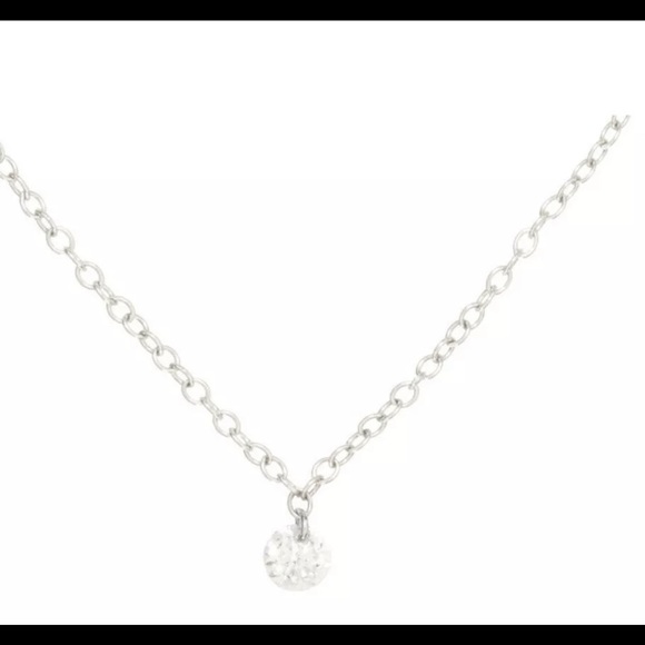 ❌SOLD❌ catbird nyc • diamond pinprick necklace solid white gold diamond - Picture 7 of 13